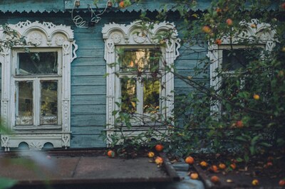"Яблочные" наличники