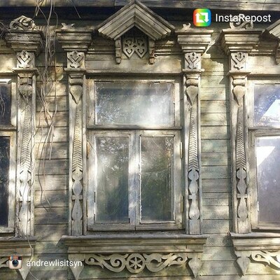 Наличник с колесом Перуна из Воскресенска
