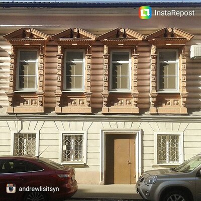 Наличники в Медовом переулке