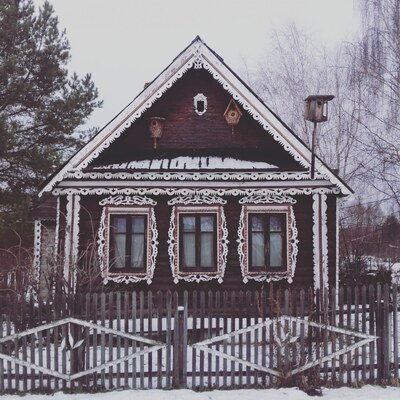 Деревянное зодчество деревни Горки