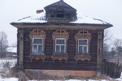 Деревянное зодчество деревни Горки