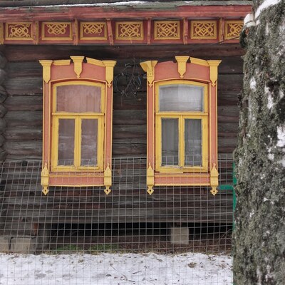 Деревянное зодчество деревни Горки
