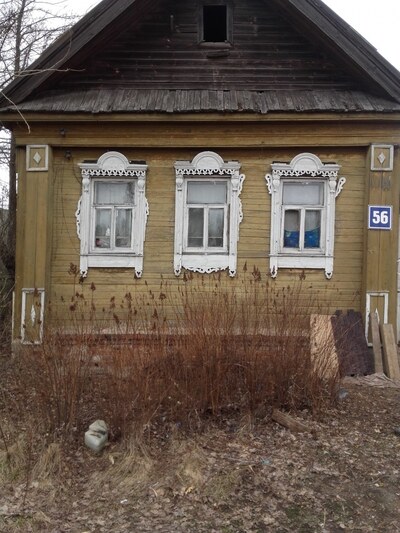 Прекрасные окошки деревни Лесково
