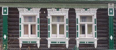Наличники деревни Абрамовки