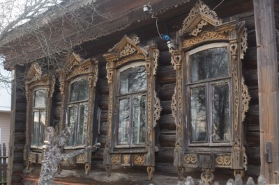 Увядающая старина деревни Хохлево