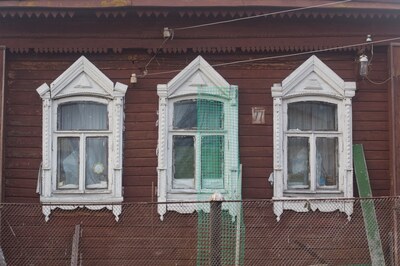 Увядающая старина деревни Хохлево