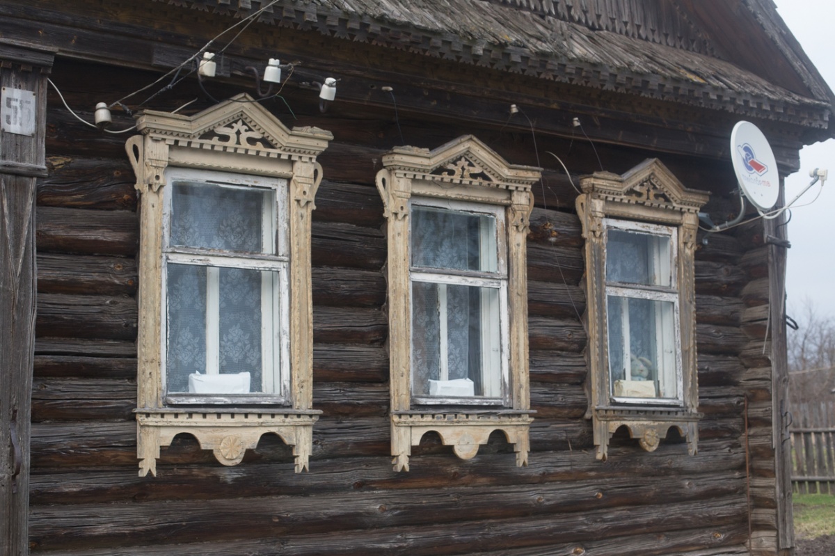 Увядающая старина деревни Хохлево