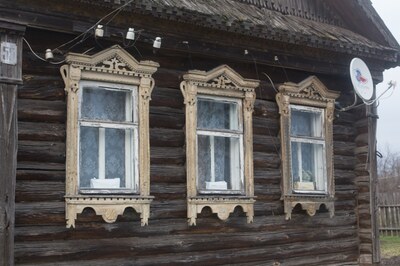 Увядающая старина деревни Хохлево