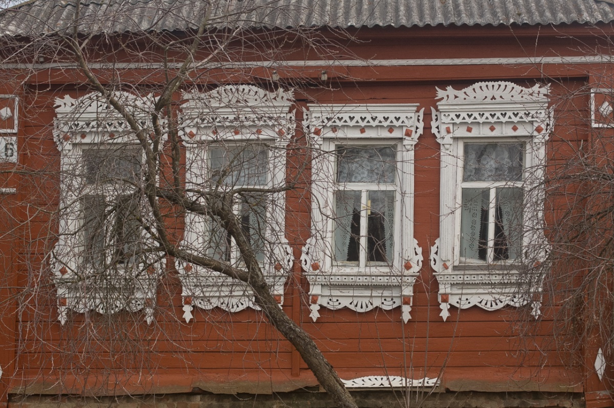 Увядающая старина деревни Хохлево