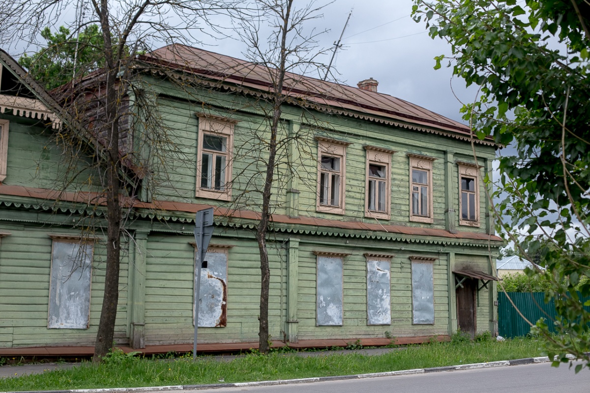 Деревянные дома Егорьевска