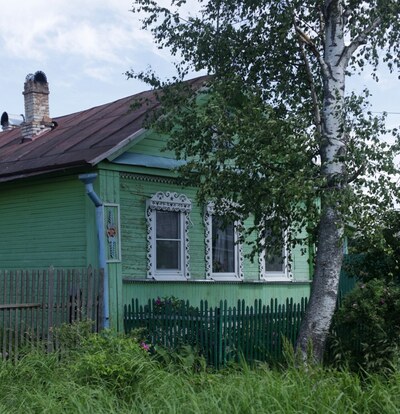 Дома из Опеченского Посада