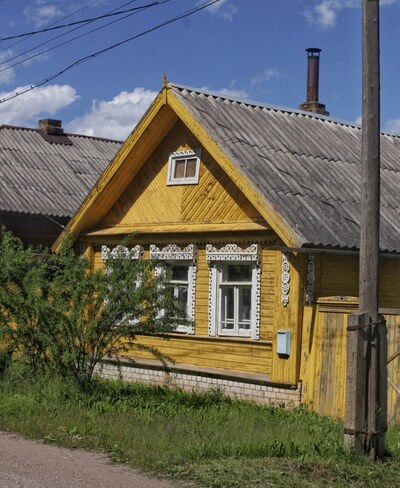 Дома из Опеченского Посада
