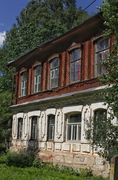 Дома из Опеченского Посада