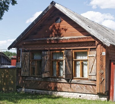 Дома из Опеченского Посада