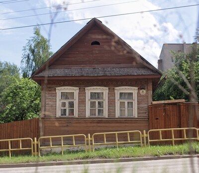 деревянные дома Боровичей