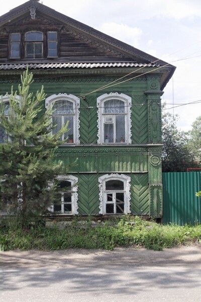 деревянные дома Боровичей