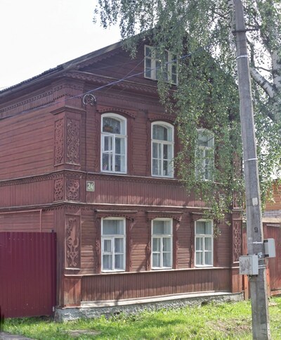 деревянные дома Боровичей