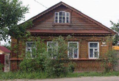 деревянные дома Боровичей