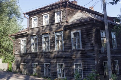 деревянные дома Боровичей