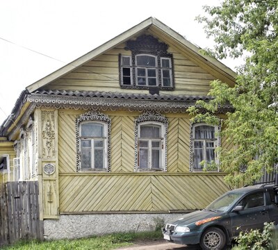 деревянные дома Боровичей