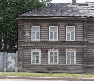 деревянные дома Боровичей
