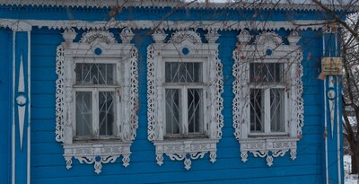 Очаровательные окна села Барановского