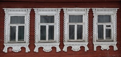 Очаровательные окна села Барановского