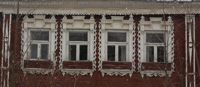Очаровательные окна села Барановского