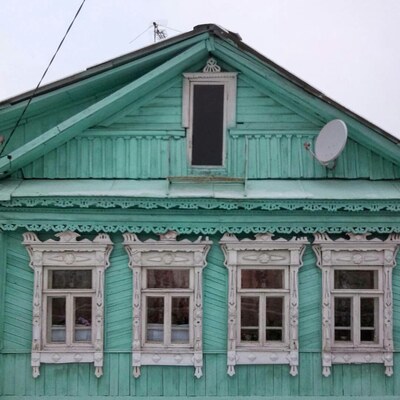 Несколько красивых домов Воскресенска