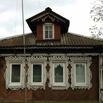 Несколько красивых домов Воскресенска