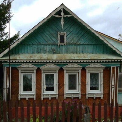 Несколько красивых домов Воскресенска