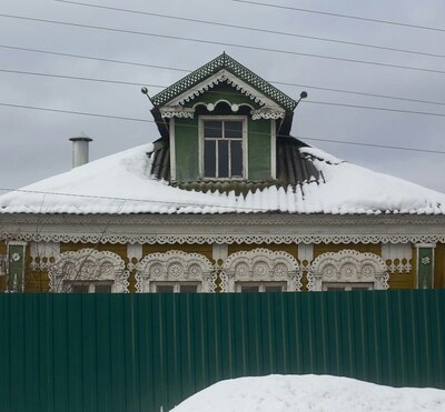 Деревянное зодчество посёлка имени Цюрупы