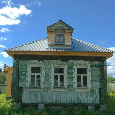 Домики села Конобеева