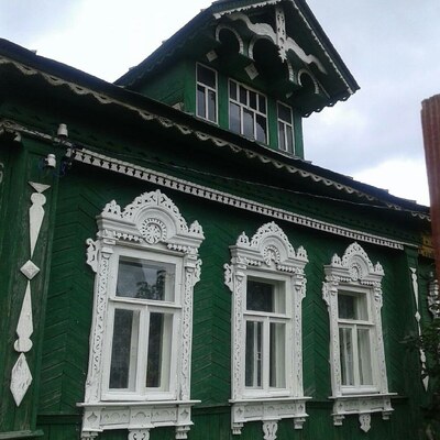 Домики села Конобеева