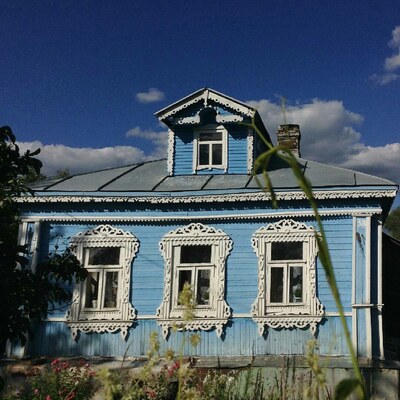 Домики села Конобеева