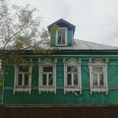 Домики села Конобеева