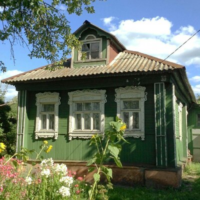 Домики села Конобеева