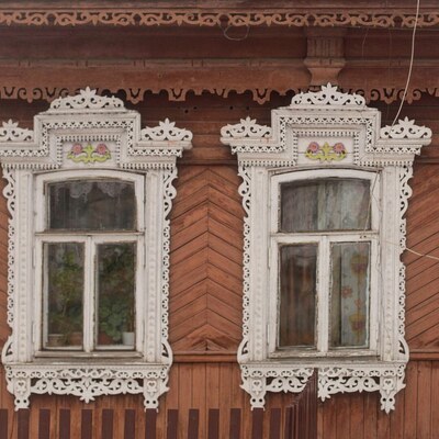 Окошки из бывшего села Бочманова