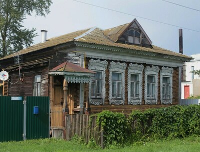 Резные кружева Белоомута