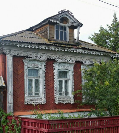 Резные кружева Белоомута