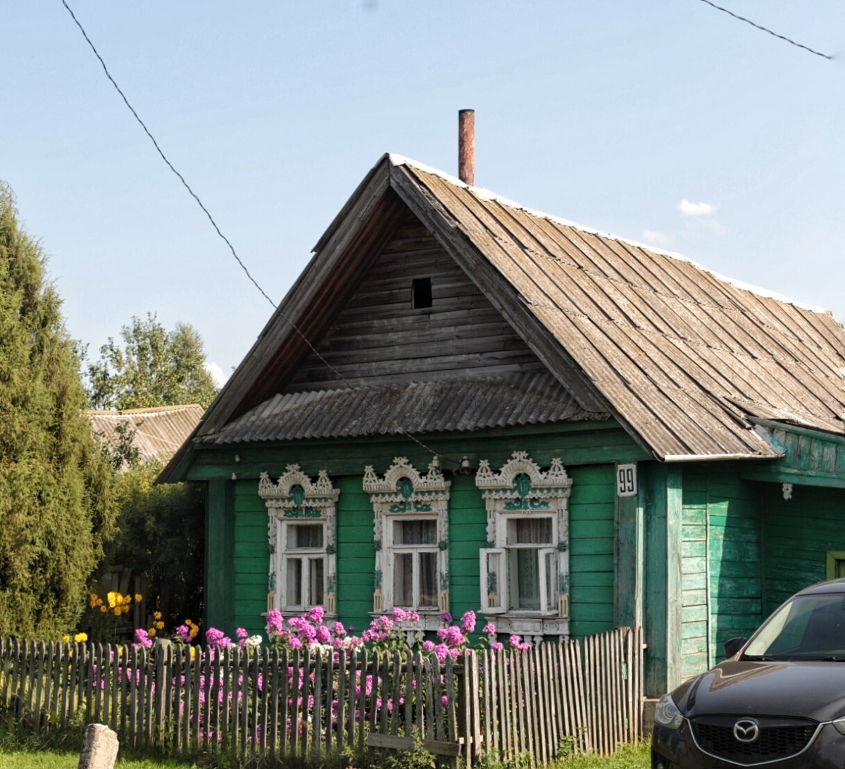 Деревянное зодчество Большого Гридина