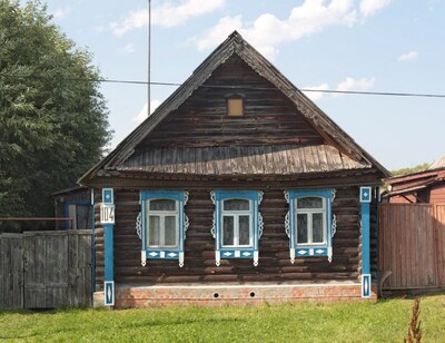 Деревянное зодчество Большого Гридина