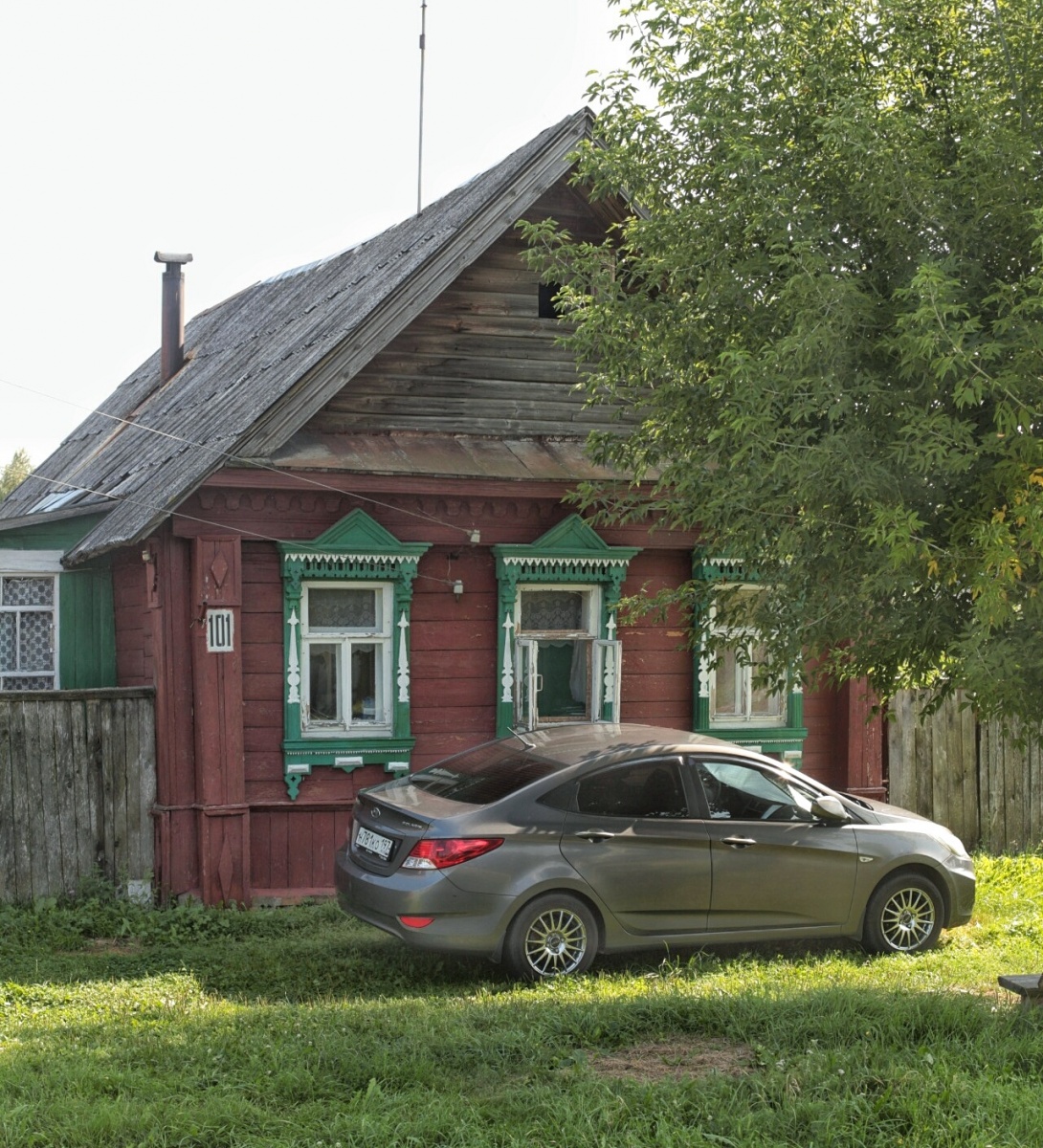 Деревянное зодчество Большого Гридина