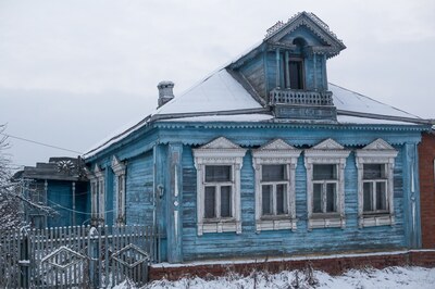 Старинные дома из Потаповского