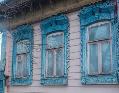 Несколько домов из Воскресенска