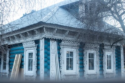 Несколько домов из Воскресенска
