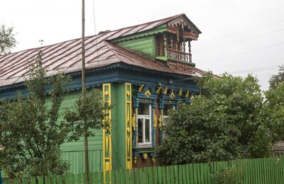 Дома деревни Беливо