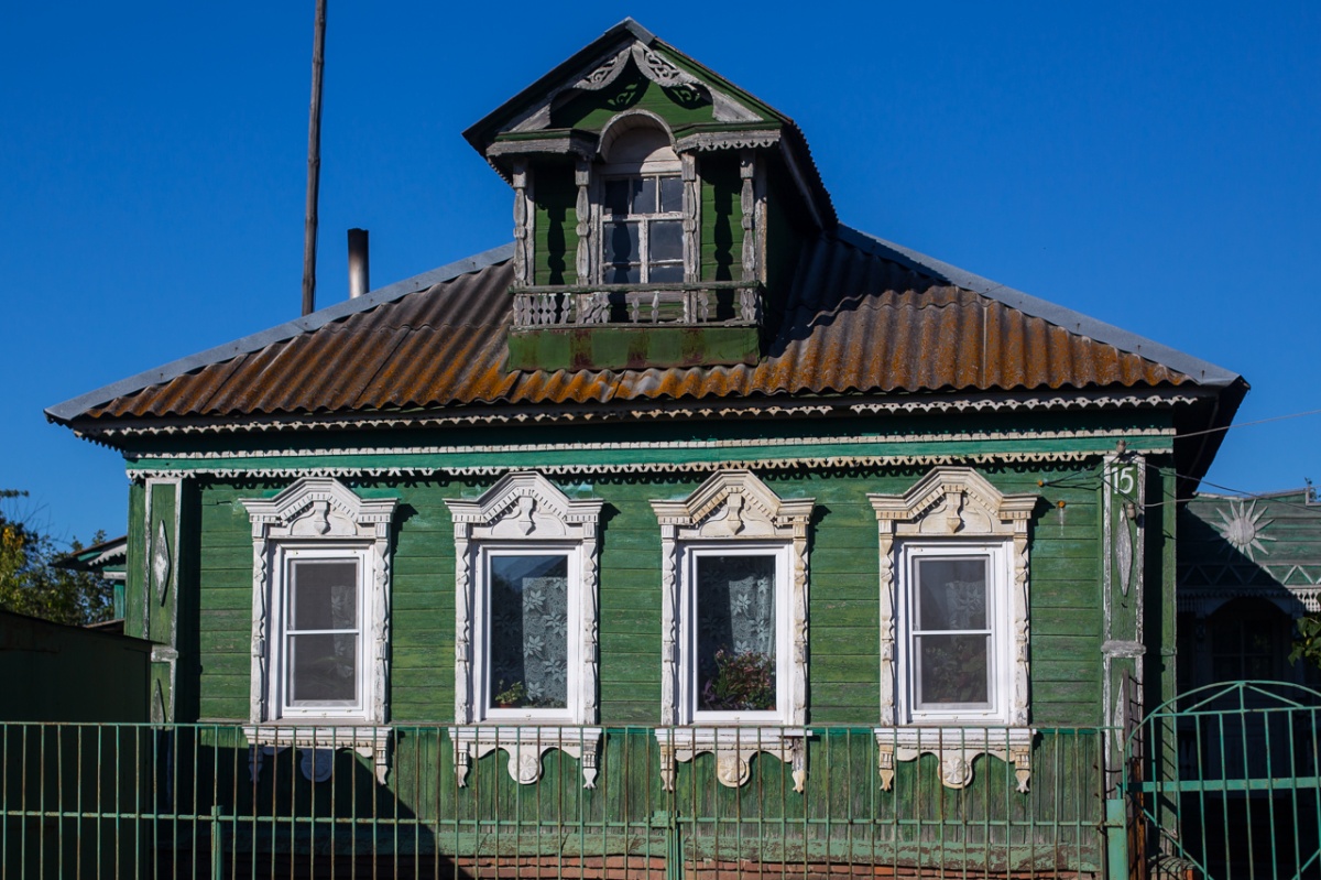 Дома деревни Бессоново