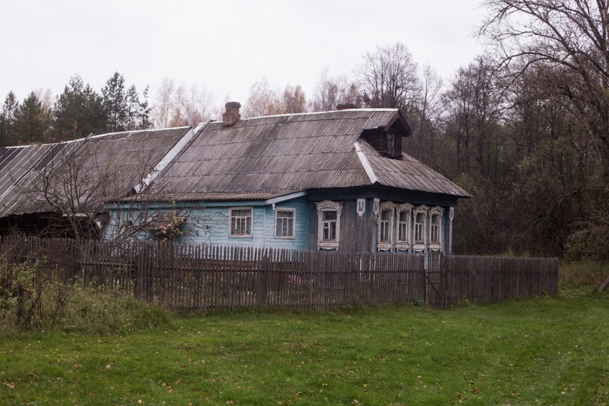 Старинные дома села Шатур