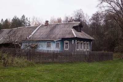 Старинные дома села Шатур